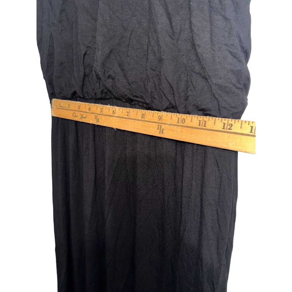 Caslon Womens Black Maxi Dress S Stretchy Rayon Blend Sleeveless Relaxed Fit - Picture 13 of 13